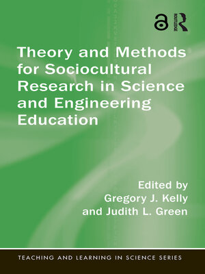 cover image of Theory and Methods for Sociocultural Research in Science and Engineering Education